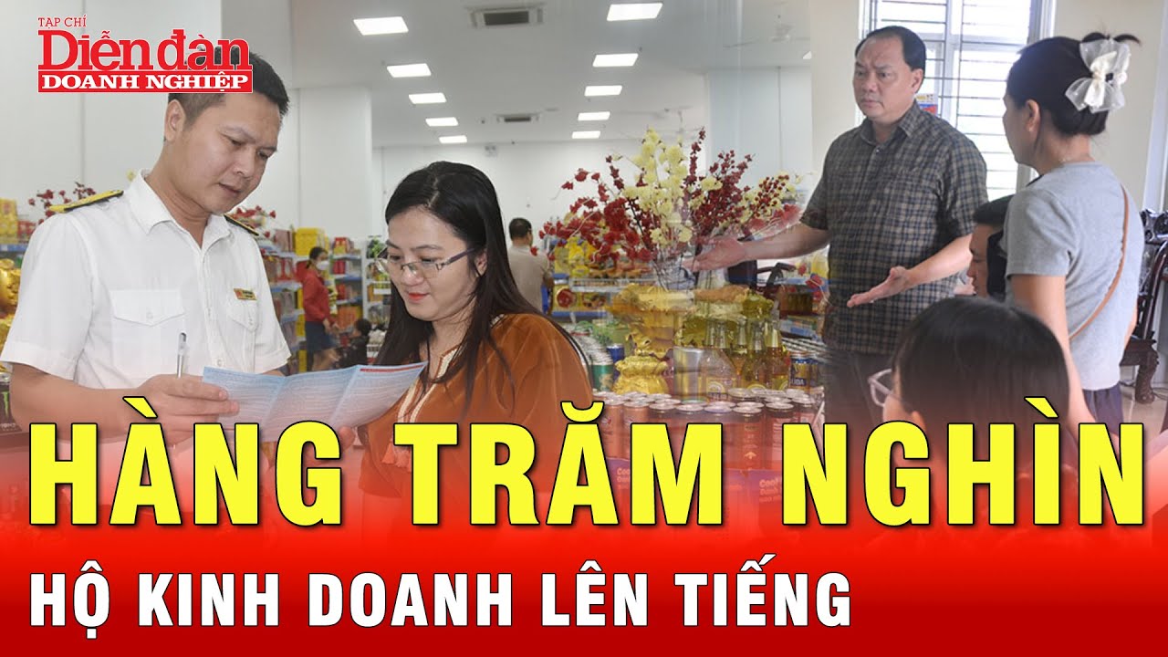 Hàng trăm nghìn hộ kinh doanh cần hỗ trợ, bộ tài chính nói gì?
