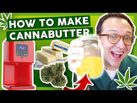 THE EASIEST WAY TO MAKE CANNABUTTER 😋Levo Infuser Review