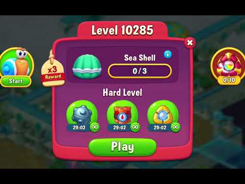 Fishdom Level 10285 - Daily Log #623 | Gemstone Trail | New Cards 