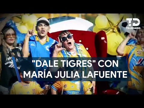 María Julia Lafuente estrena el video musical "Dale Tigres"