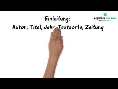 German - Simply Explained: The Analysis of Non-Fiction Texts / The Analysis of a Pragmatic Text (...