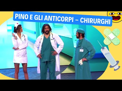 Pino e gli anticorpi con Belen Rodriguez - CHIRURGHI