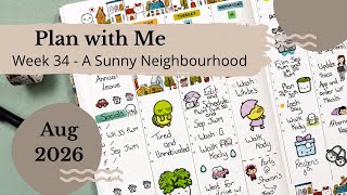 Plan with Me Week 34 2026 - Hemlock & Oak B5 Weekly.