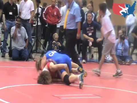 55kg Women's Freestyle: Jillian Gallays vs. Leigh Jaynes
