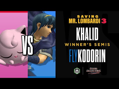 SAVING MR. LOMBARDI 3 - Khalid (Puff) vs Kodorin (Marth) - SSBM - Winner's Semis