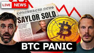 Bitcoin Crashes Below $60K!! Saylor Selling BTC as Stocks Finally Crack