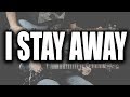 I Stay Away - Alice in Chains | Vocal + Guitar Cover | Solo + Tabs | Bass Cover