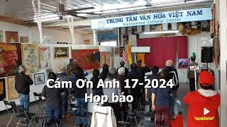 Họp Báo Cám Ơn Anh 17 2024