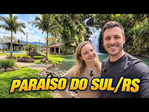 PARAÍSO DO SUL/RS - EP.18 - Praça Central, Cascata do Poço Verde, Morro Isolado, Monumento Imigrante