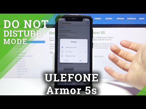 How to Turn On DND in ULEFONE Armor 5s – Find Do Not Disturb Mode