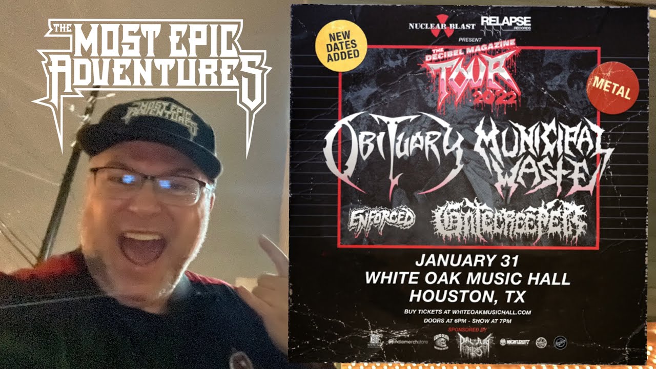 The Decibel Magazine Tour 2022 - Houston, TX - White Oak Music Hall - 01-31-2022