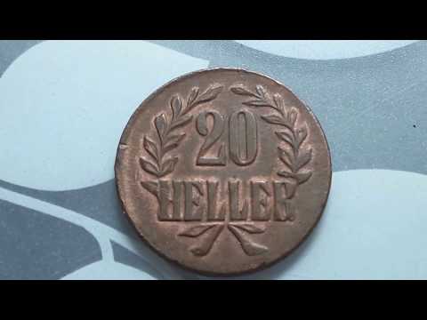 German East Africa 20 heller 1916 coin