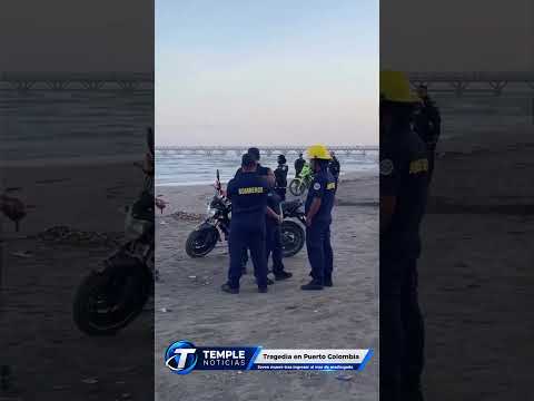 🚨🌊 **¡TRAGEDIA EN PUERTO COLOMBIA! JOVEN MURIÓ TRAS INGRESAR AL MAR DE MADRUGADA**