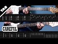 Careful - Paramore | Guitar TAB | Lesson | Tutorial