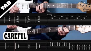 Careful - Paramore | Guitar TAB | Lesson | Tutorial