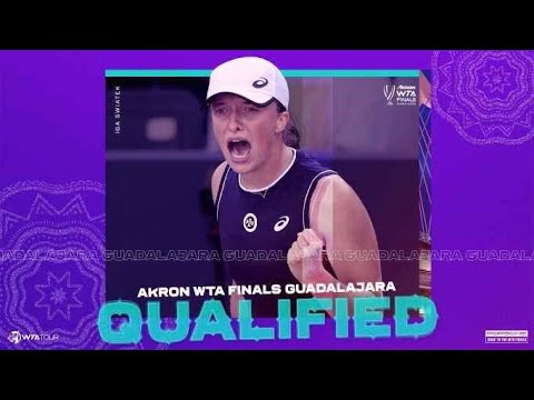 Теннис JAZDA! Iga Swiatek will be making her debut appearance at the 2021 WTA Finals