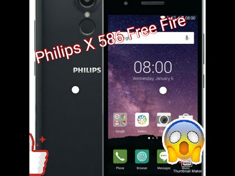 PHILIPS X586 test Free fire