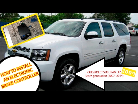 How to install an electronic brake controller on a 2007-2014 Chevrolet Suburban | ItsZ4CH