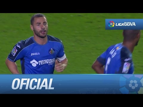 Buen gol de Lacen (2-1) en el Villarreal CF - Getafe CF - HD