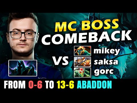 Miracle Abaddon Comeback VS Nigma Mikey + Gorc + Saksa