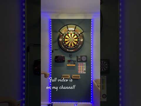Surprising My Brother With A DIY Dart Board Wall! 🎯