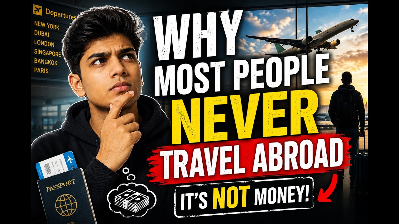 The Biggest Reason People Never Travel Abroad (It's NOT Money)