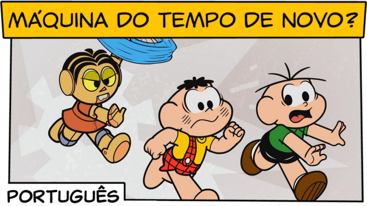 Máquina do tempo de novo? | Turma da Mônica