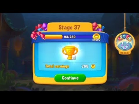 @Fishdom Win Strikes Atlantis Cup Stage 33 - 37