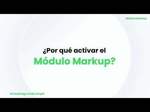 ¿Por qué activar Markup?
