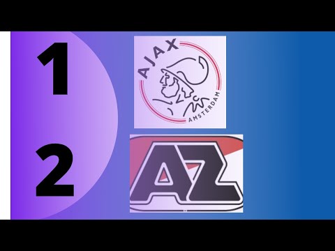 Ajax vs AZ Alkmaar 1-2 Zakaria Aboukhlal Goal Destroyed Ajax - Extended Highlights