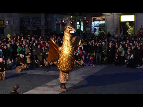 Àliga de Reus - Lluïment del Seguici Festiu de Reus per Santa Eulàlia de Barcelona (17/2/2013)