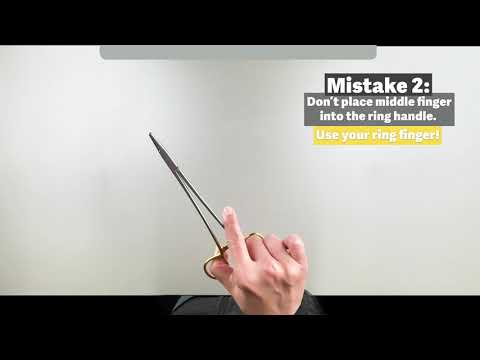 Using a Needle Driver