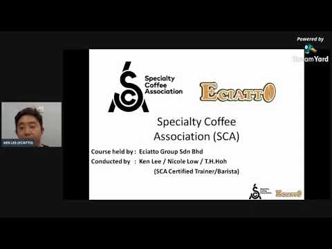 Online SCA Barista Skills - Introduction to Coffee (Episode #3)