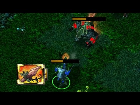 DOTA ENCHANTRESS vs URSA:  3 HITS = 1 KILL (HUGE DAMAGE)