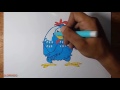 Desenho Da Galinha Pintadinha 2016 E Jacarelvis Completo Em Português