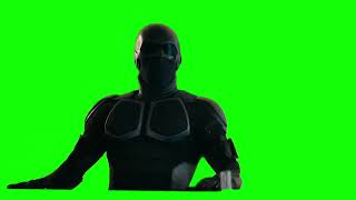 Black Noir "sorry guys, I'm narcoleptic" The Boys green screen
