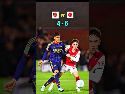 Arsenal vs Fleetwood 1-1 (PEN 3-5) EFL Cup 😍