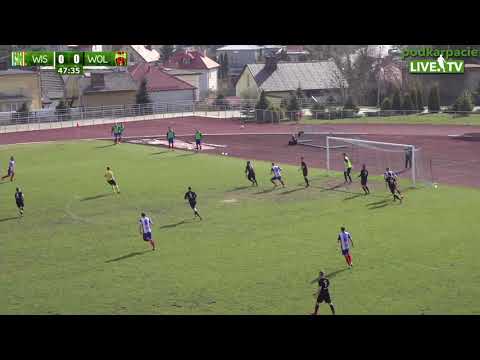 Wisła Sandomierz - Wólczanka Wólka Pełkińska 0-1 [SKRÓT MECZU]