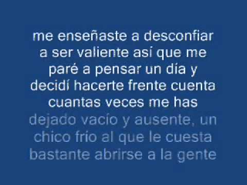 Letra de distancia de porta musica com letras de canciones 