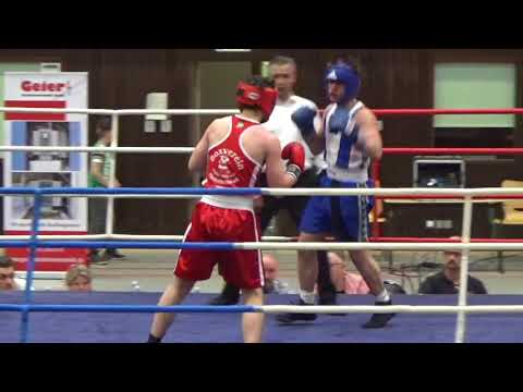 Boxen: Djelouat Anas - Mergim Asaj (1. Runde Hessische Mannschaftsmeisterschaften #9)