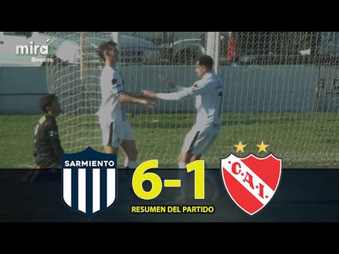 CLUB SARMIENTO vs INDEPENDIENTE - Resumen (6-1) - Fecha 1 Torneo Clausura LIGA REGIONAL de FUTBOL