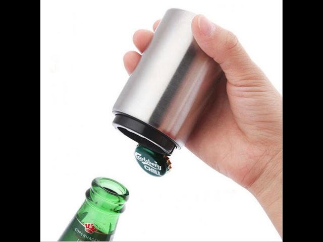 Vídeo relacionado con Ouligay 2 abridores de botellas llaveros abridor de botellas de cerveza de acero inoxidable abridor de botellas abrebotellas de bar abrebotellas para latas de cerveza cocina bar restaurante