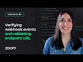 Code With Me Verifying Webhook Events And Validating Endpoint URL