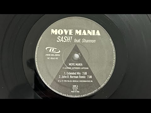 Sash! Feat. Shannon “Move Mania” 1998