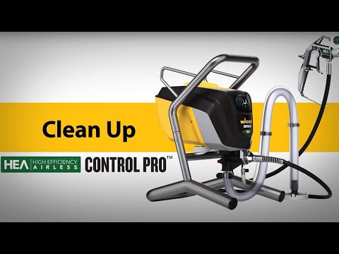 Wagner ControlPro Cleanup Video