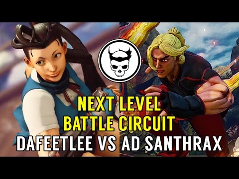 SFV: Next Level Battle Circuit V.38 - Dafeetlee v AD Santhrax Rematch - FT5 Exhibition