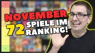 72 Spiele im knallharten 😉 Ranking! 🎲