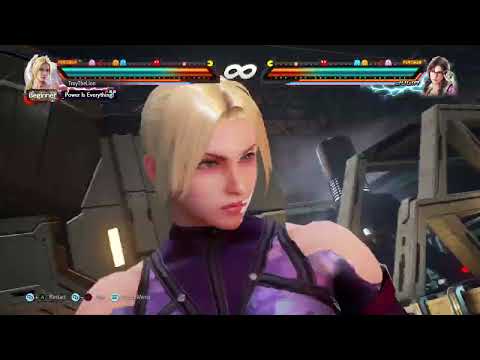 Tekken 7 Nina's Reverse Neck Breaker & Rage Art on Julia #2