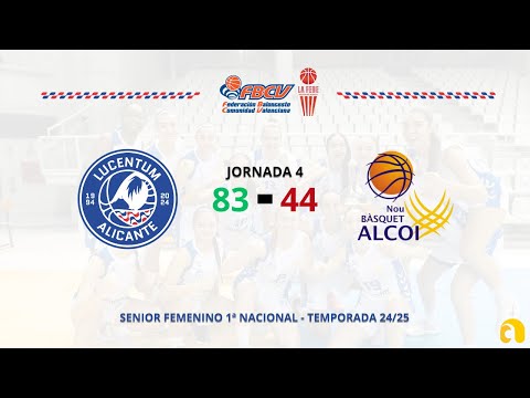 J4 | ALUDIUM ALICANTE - NB ALCOI | PRIMERA NACIONAL 24/25