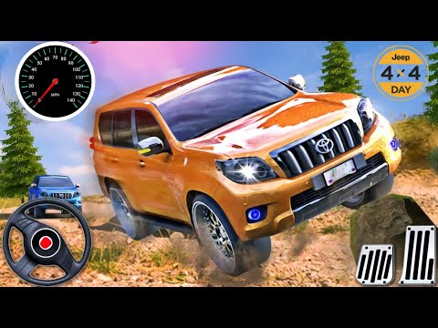Offroad Jeep Drifting Simulator 3D - Luxury Prado 4x4 SUV Hill Climb Racing - Android GamePlay #3